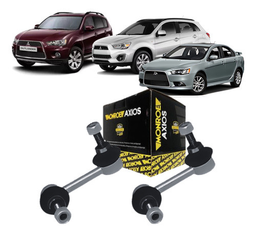 Par Bieleta Traseira Outlander 2013 2014 2015 2016 Axios 0