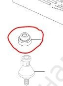 4 Coxim (borracha) Fixação Tampa Motor Chery Tiggo Original 1