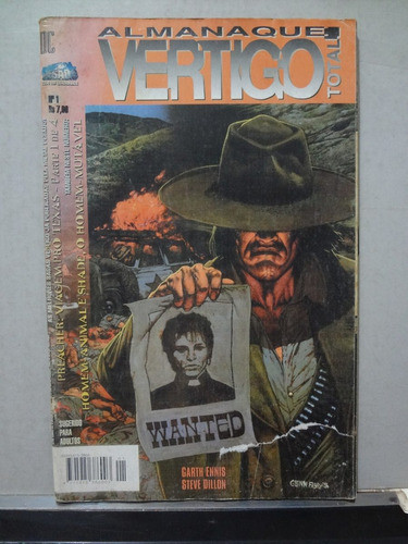 Gibi Hqs Almanaque Vertigo Total Nº 1 0