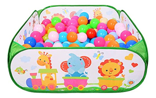 Beestech Toddler Ball Pit, Large Pop Up Animal Ball Pits, Pl 0