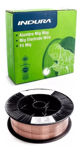 Alambre Indura 0.9 Rollo 15 Kg Mig 0