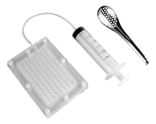 Kit De Gastronomia Molecular Caviar Maker Box Set Com Colher 0