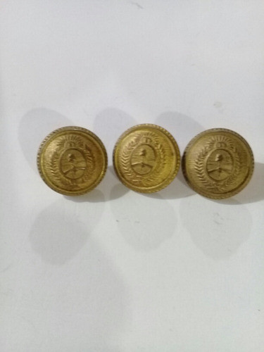 Antiguos Botones Militares Casa Muñoz De 20 Mm X 3 0