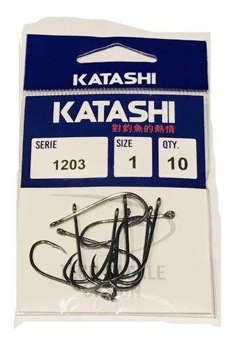Anzuelos Katashi Pata Larga 1203 N° 1 X 10 Unidades 0