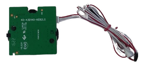 Botonera 40-43d140-keb2LG Tv Daewoo Dwled-43uhd 1