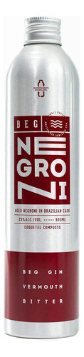 Coquetel Negroni Beg Envelhecido Garrafa Alumínio 500ml 0