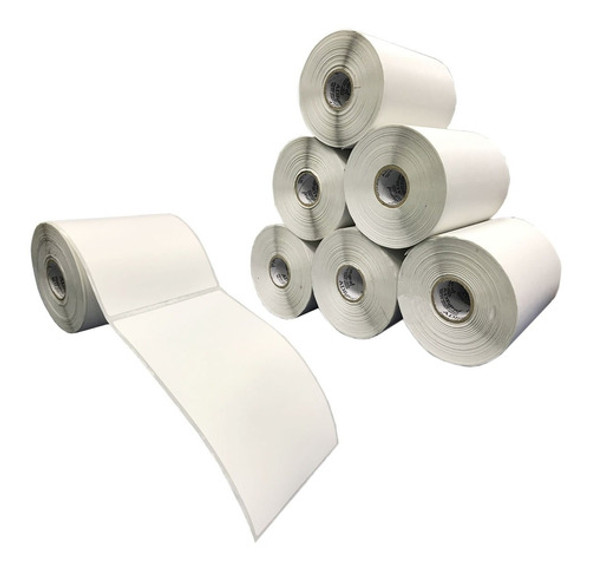 1 Rolo Etiqueta 100x150 (10x15) Couche Para Impressora Argox 0