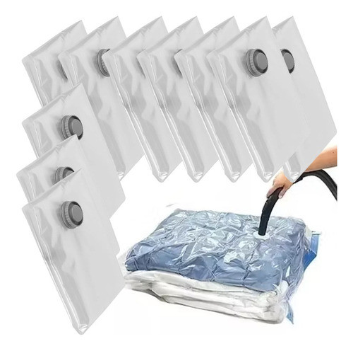 Bolsa De Vacio Organizador Ropa 0.60 X 0.80 Prendas Frazadas 0