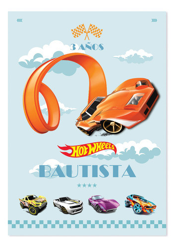 Kit Imprimible Autos Hot Wheels Tukit 0