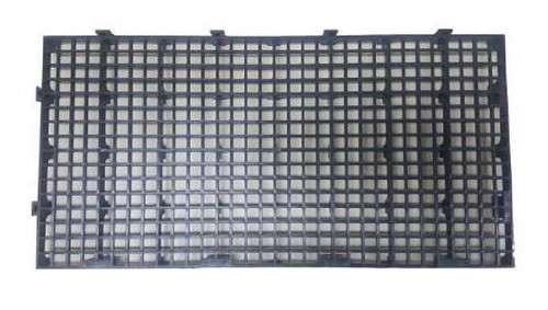 Kit 25 Pisos Plástico Preto Estrado 50x25cm 1