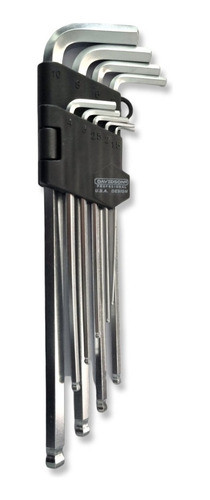 Juego Llaves Allen Largas 9 Piezas Punta Bola Davidson 0