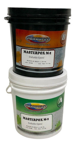 Enduido Epoxi 2 Componentes X 3 Kg - Masterpox M-2 0