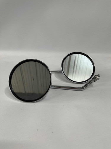 Juego De Espejos Suzuki Ax 100 Rosca 8mm Redondo De Metal 0