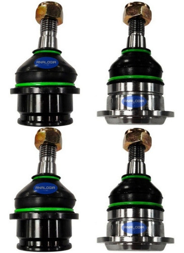 Kit 2 Rotula Superior + 2 Inferior Toyota Hilux 2012 4x4 0