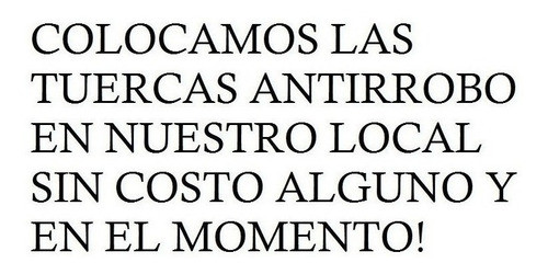 Bulon Seguridad Antirrobo Citroen C4 Lounge Be8/d Farad 1