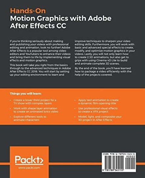 Book : Hands-on Motion Graphics With Adobe After Effects Cc 1