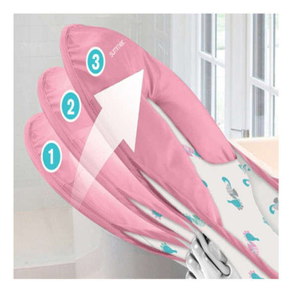 Adaptador De Bañera Antideslizante 3 Posiciones Rosa 19630 1 Adaptador De Bañera Antideslizante 3 Posiciones Rosa 19630 1
