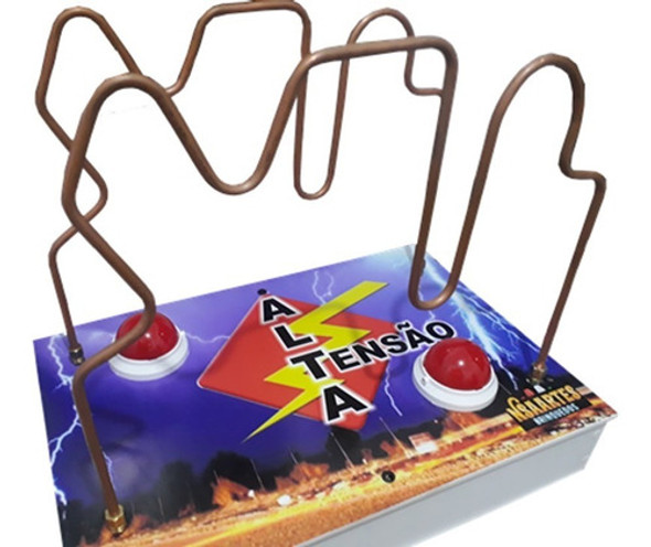 Brinquedo Recreativo Jogos Dos Nervos Alta Tensão Com Bolsa 0