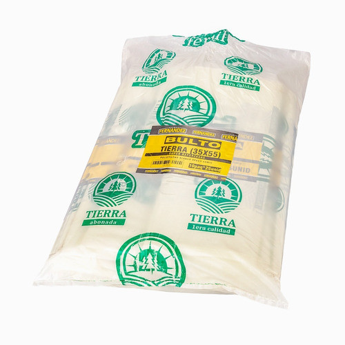Bolsas Plásticas Tierra Impresa (35 X55 Cm) X 100u 0
