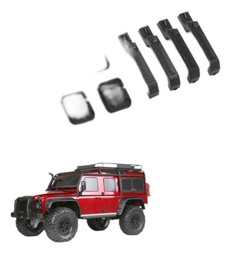 4pcs Trx4 Coche Plástico Puerta Bisagra Y La Puerta De La Ma 1