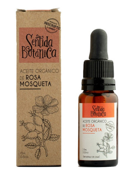 Aceite De Rosa Mosqueta Orgánico Arrugas Sentida Botánica 0