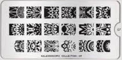 Moyou London Placa De Carimbo Para Unhas - Kaleidoscope 07 0
