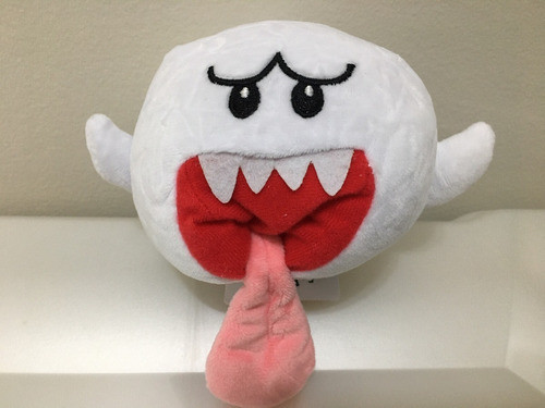 Pelúcia Boo Fantasma Turma Do Mario Bross Pronta Entrega 1