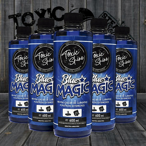 Toxic Shine | Blue Magic | Acondicionador De Cubiertas Gomas 1