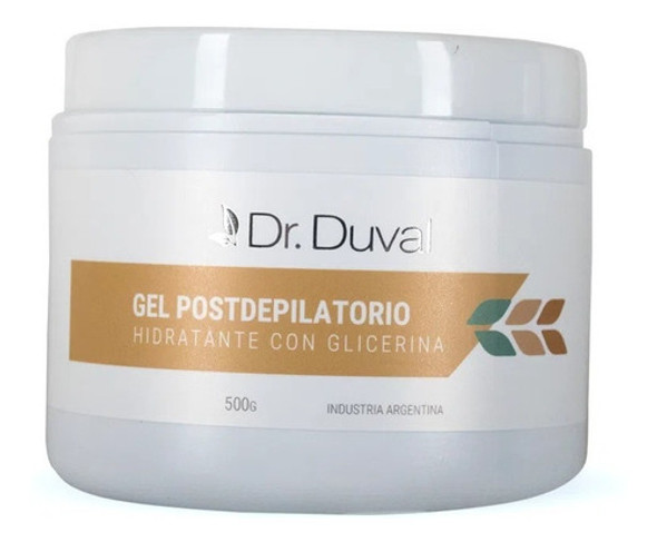 Gel Postdepilatorio Hidratante Con Glicerina X 500gr. Dr. 0