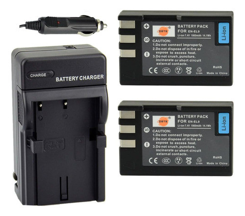 Cargador Y Bateria Para Nikon Dc15 D40 d40 x D60 0