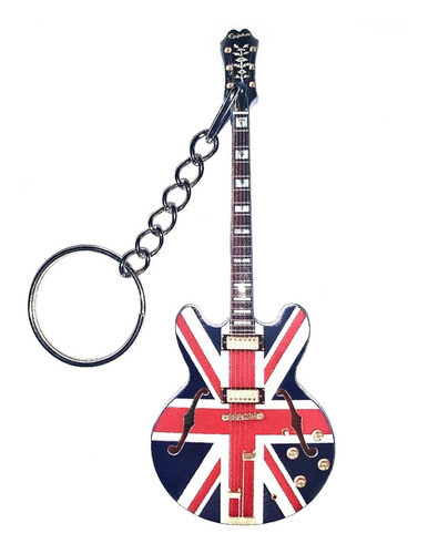 Pack X3 Guitarra Llavero Oasis Union Jack (o Surtido A Elec) 0
