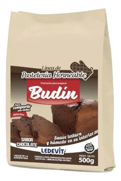 Premezcla Budin De Chocolate Ledevit 500g  Cotillon Sergio 0