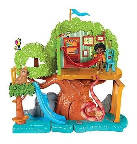 Juego De La Casa Del Arbol De Antonio Con Muñeco Y Animale 0
