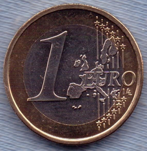 Francia 1 Euro 1999 Bimetalica * Arbol * 1