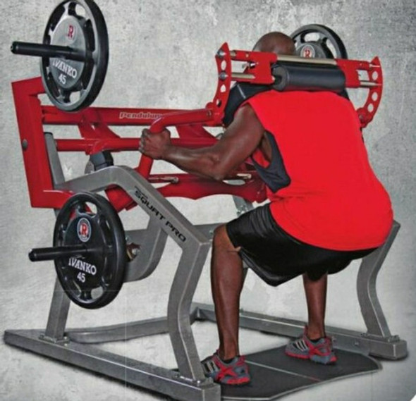 Plano Máquina De Gimnasio Sentadillas Con Asistencia 0