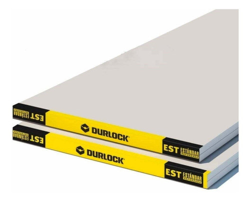 Yeso Placa Durlock 1.20 X2.40 X 10mm Pared Y Cielorrasos 0