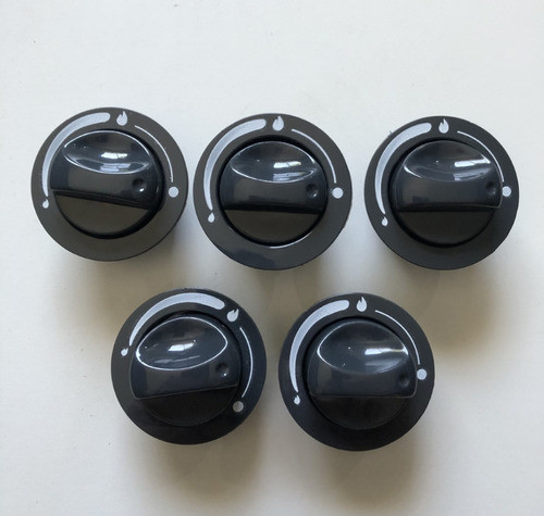 Perillas  Orbis Convecta Color Gris 1