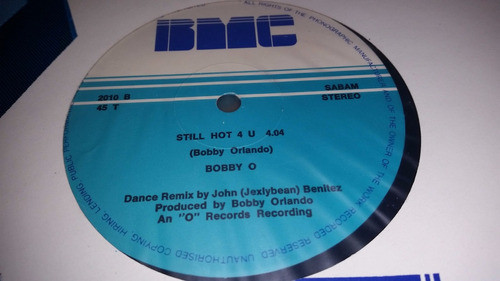Bobby O Im So Hot For You Vinilo Maxi Belgium Clasico Cañon 0