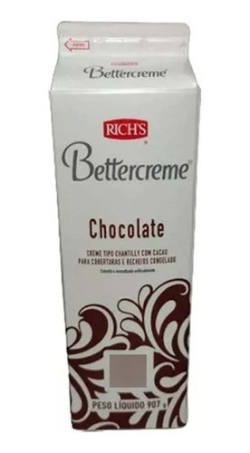 Crema Richs Bettercreme 907g X1 Chocolate Cotillon Sergio 0