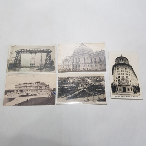 Antiguas Postales Buenos Aires 1930 / 1940 Lote 5 Mag 59659 0