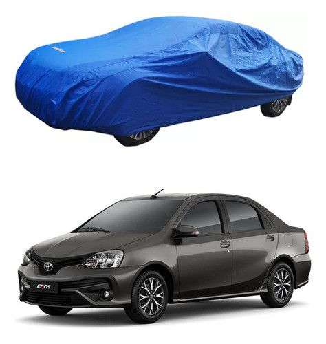 Para Toyota Etios Baúl Funda Impermeable Goodyear Cubre Auto 0