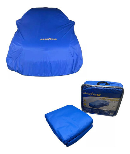 Para Toyota Etios Baúl Funda Impermeable Goodyear Cubre Auto 1