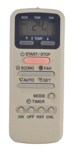 Control Remoto Aire Acondicionado Para Toshiba Wc-e1be Ar865 1