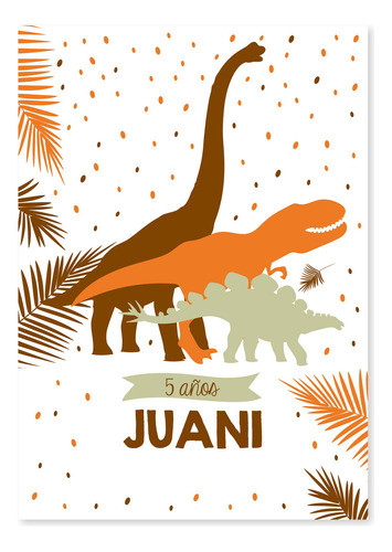 Kit Imprimible Dinosaurios Silueta Colores Tierra Candy Bar 0