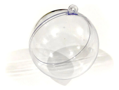 Esfera Acrílica Bola Para Enfeite 6,5cm Porta Foto 100 Unid 0