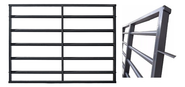 Reja Tubo Ref Para Ventana 120x110 Dentro De Mocheta 0