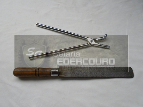 Kit Para Cuidados De Cavalo Casquear Grosa E Alicate Jacaré 1