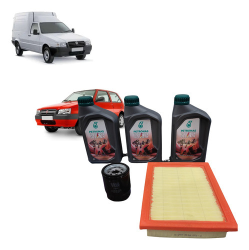 Kit Troca Óleo Uno Fiorino 1.0 1.3 Fire 2003 2005 2008 2013 0