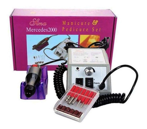 Set Torno Uñas Manicuria Profesional Variación Velocidades 1