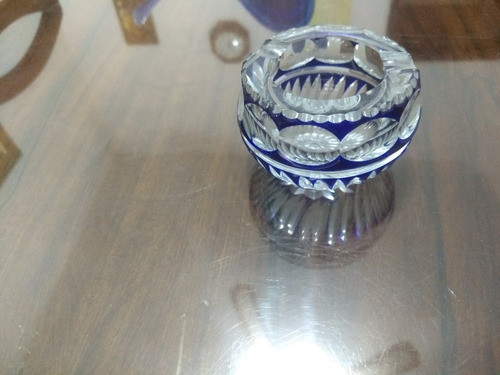 Antiguo Cenicero De Cristal 0